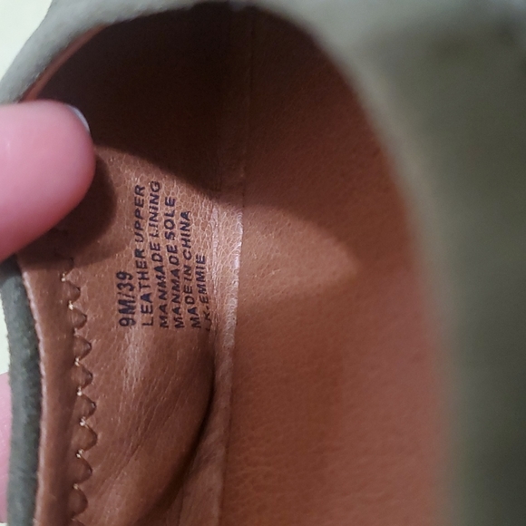 Lucky flats bundle: "Emmie", olive green & black - Picture 4 of 10